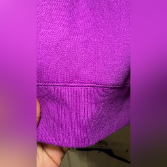 Women’s Active Tek Gear Cotton Vivid Grape Sweatshirt - Picture 6 of 6